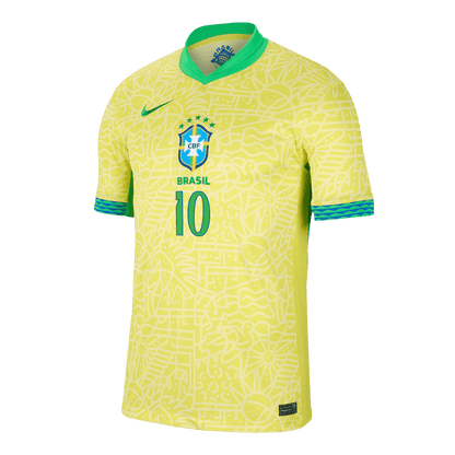 [Super Quality] Men's Brazil RODRYGO #10 Home Soccer Jersey Copa América 2024