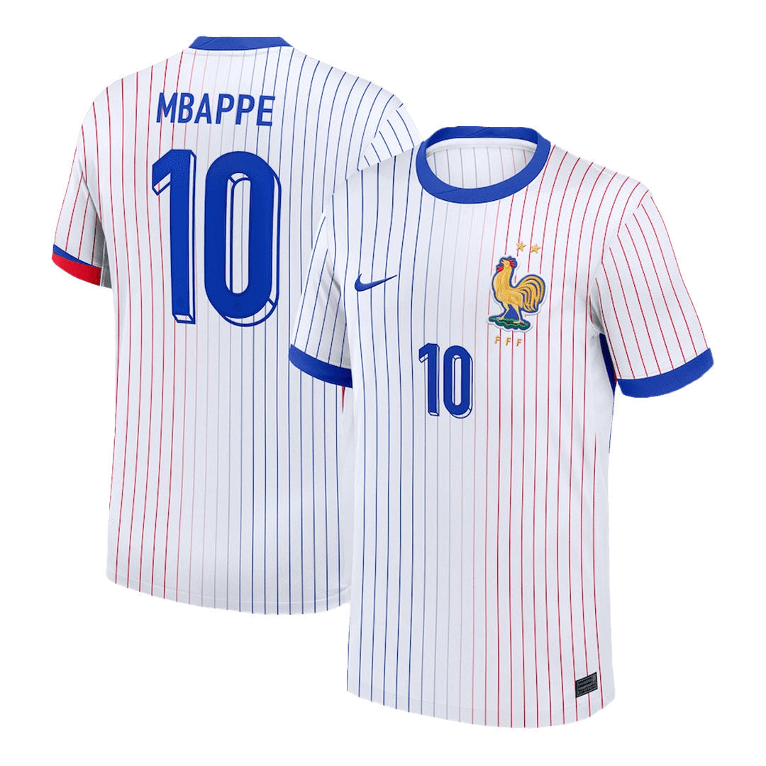 [Super Quality] Men's France MBAPPE #10 Away Soccer Jersey Euro 2024