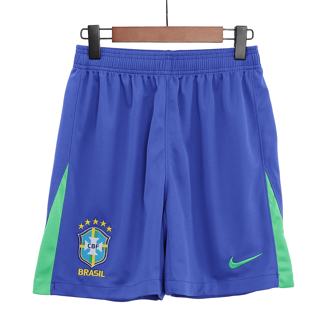 Brazil Home Soccer Shorts Copa América 2024
