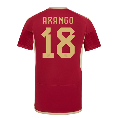 Men's Venezuela ARANGO #18 Home Soccer Jersey Copa América 2024
