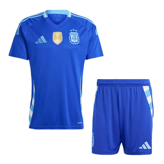 [Super Quailty] Men's Argentina Away Jersey (Jersey+Shorts) Kit 2024
