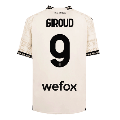 GIROUD #9 AC Milan X Pleasures Fourth Away  Soccer Jersey 2023/24 Top Soccer Jerseys Store