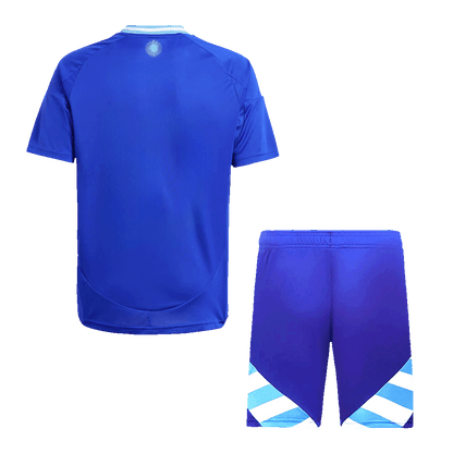 Kid's Argentina Away Jerseys Kit(Jersey+Shorts) 2024